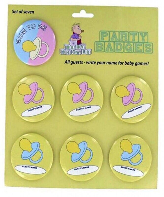 Personalised 7 Piece Baby Shower Set