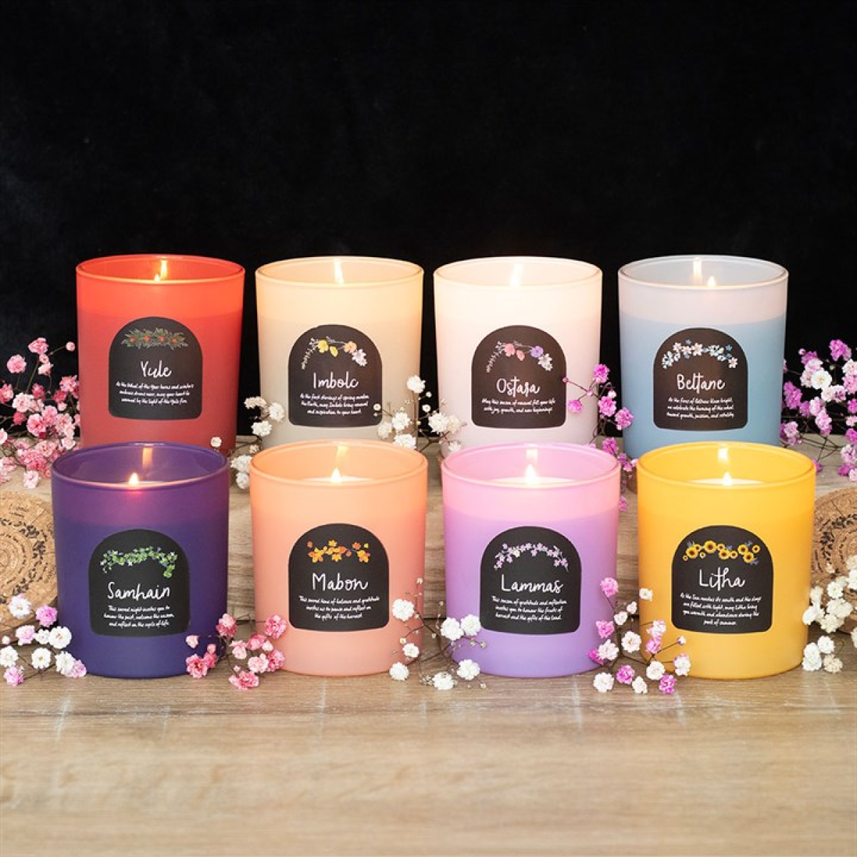 Imbolc Spiced Vanilla Wheel of the Year Candle