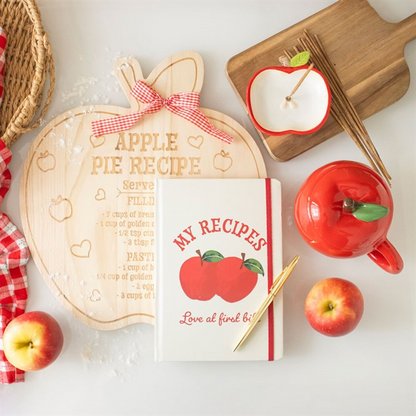 Apple Pie Recipe Serving Board