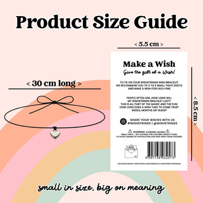 WishStrings ‘Make a Wish’ Paisley Pattern Wish Bracelet