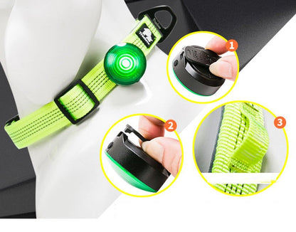 Pet Dog Collar LED Walking Light