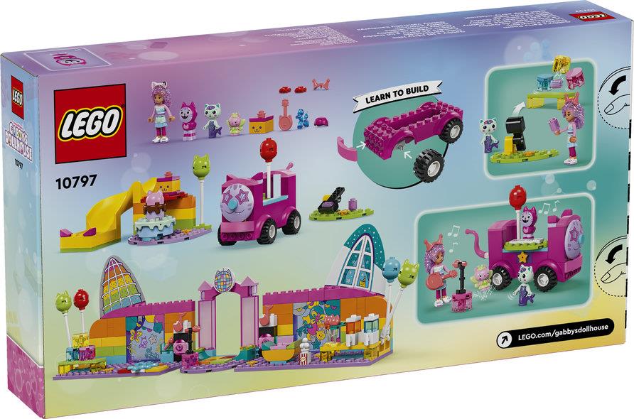 Lego Gabby's Dollhouse 10797 Gabby's Party Room Playset for Ages 4+