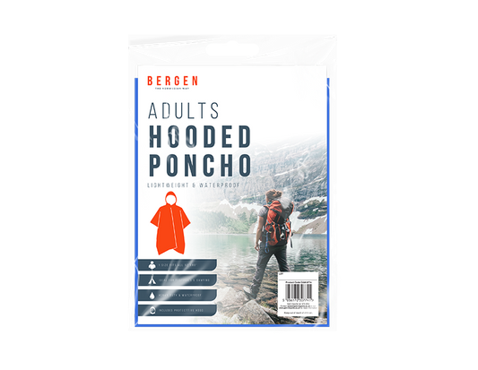 Adult Hooded Poncho