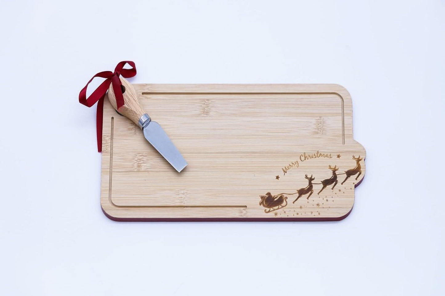 Christmas Cheese Board - Santa's Sleigh