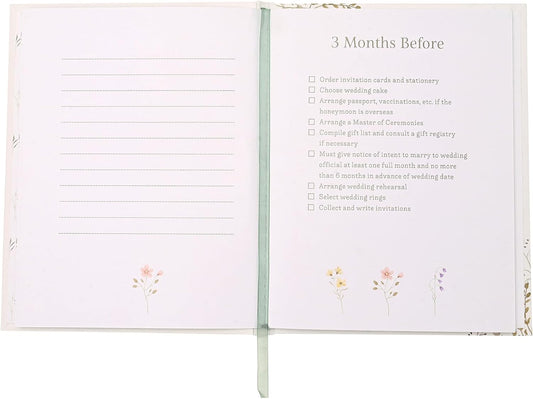Love Story - Wildflower Wedding Planner Book and Organiser for the Bride