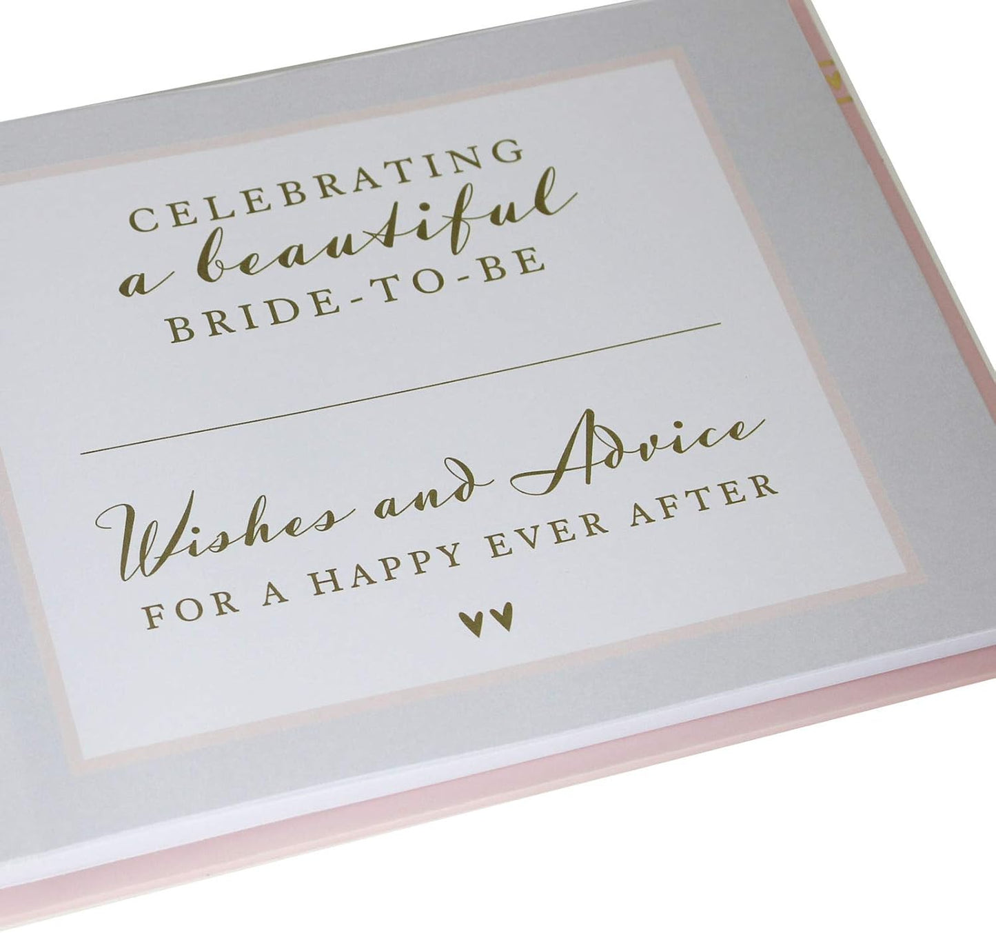 HEN PARTY Wishes & Advice For The Bride Pink Guest Book