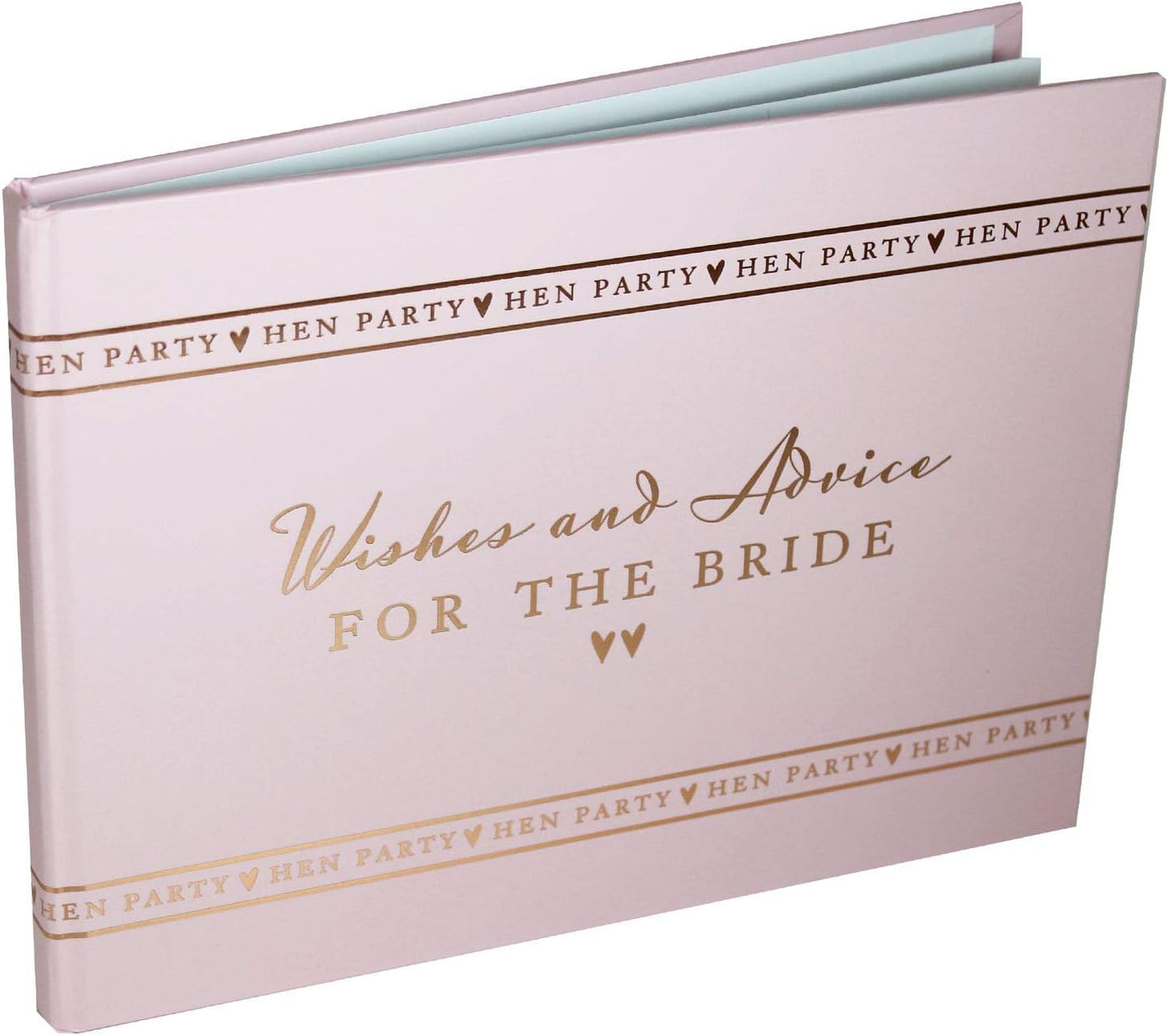 HEN PARTY Wishes & Advice For The Bride Pink Guest Book