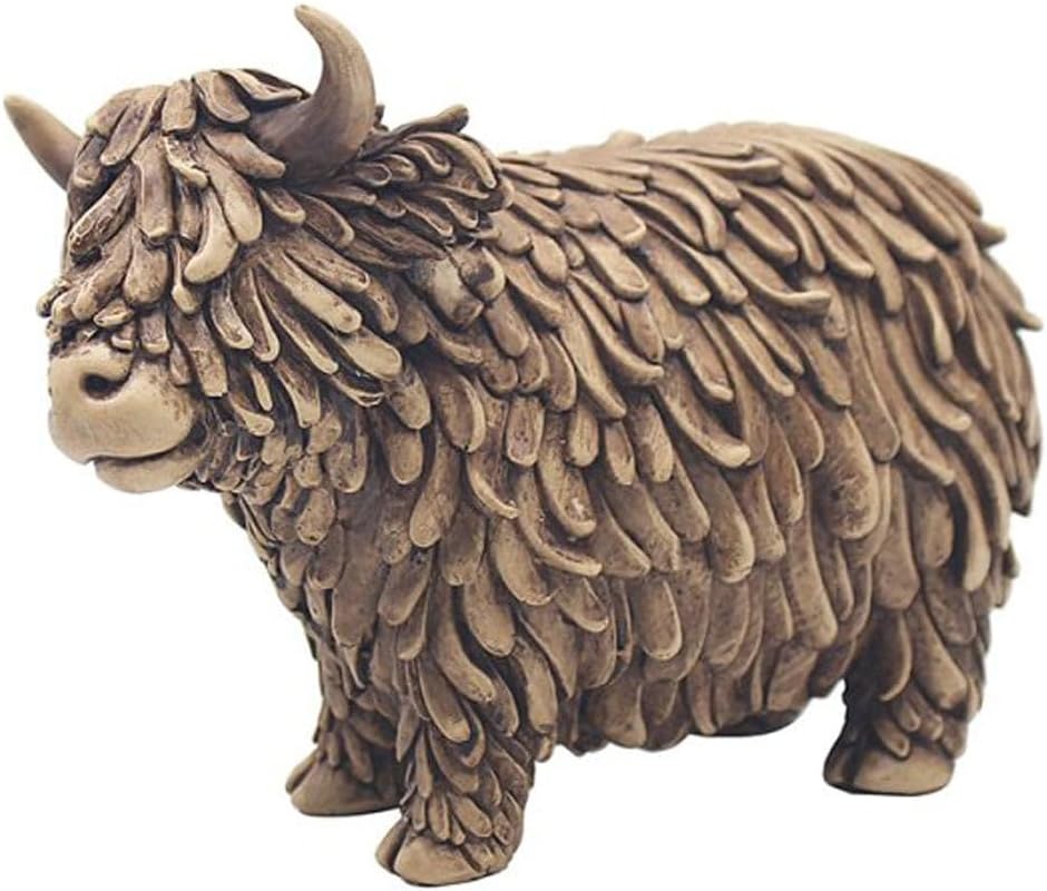 Lesser & Pavey Hughie Highland Cow Ornaments For Gift