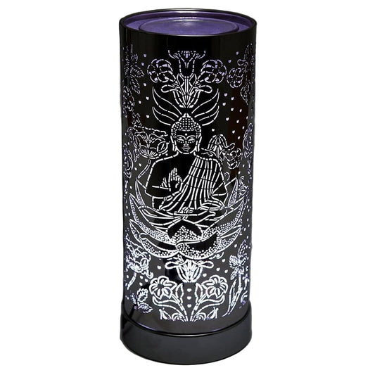 Aroma Lamp Buddha LED Black Oil Burner
