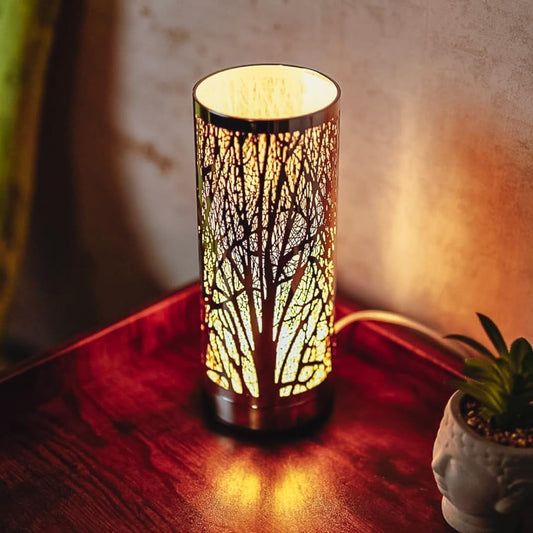 Electric Oil Burner Wax Warmer LED Aroma Lamp