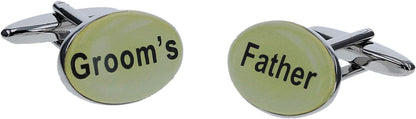 Harvey Makin Groom's Father Cufflinks in Giftbox