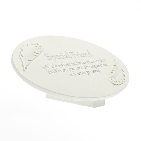 Thoughts of You Resin Memorial Plaque - Special Friend