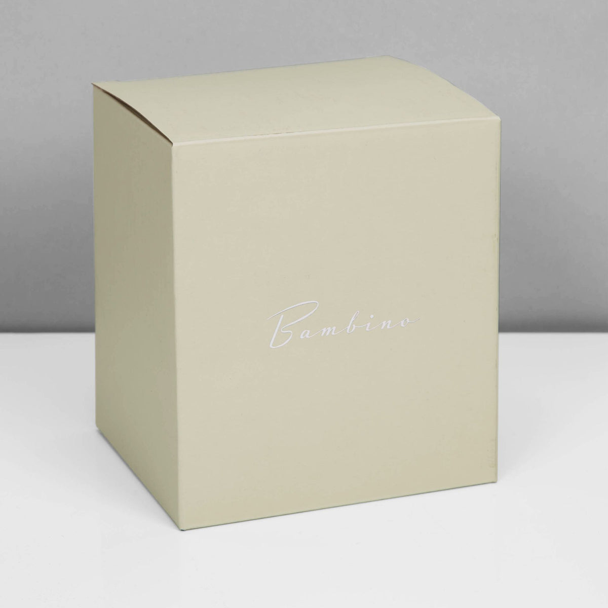 Bambino Silver Plated Money Box - Cube A B C