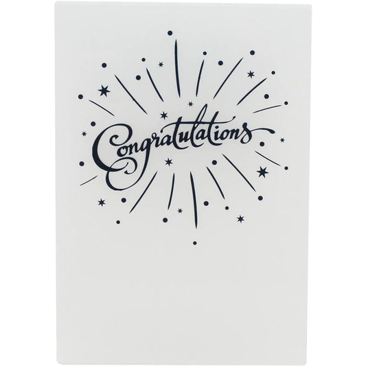 Congratulations Embossing Folder A6