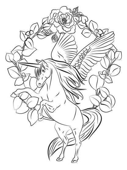 Crafters Companion Card Front Colouring Pads 3.75''x5'' - Enchanted Adventure