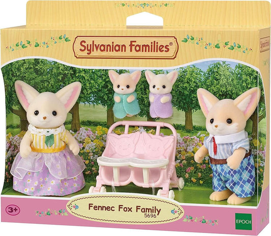 Sylvanian Families Fennec Fox Family Toy Playset for Ages 3 and Up
