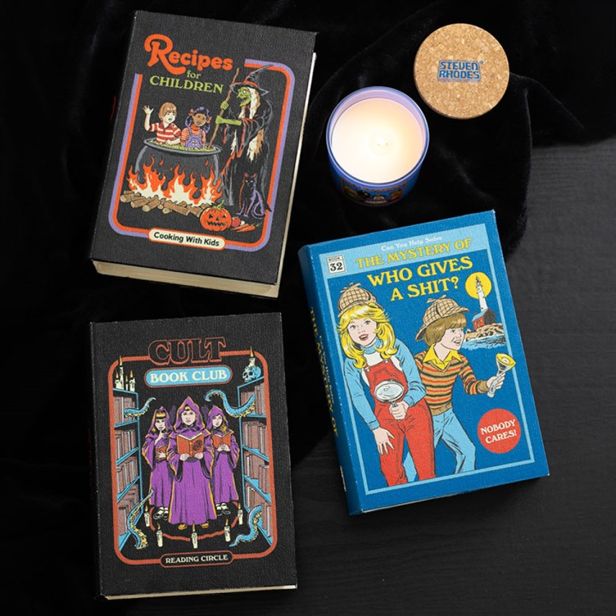 Who Gives a Shit Book Shaped Storage Box by Steven Rhodes