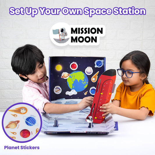 Smartivity Space Explorer DO-IT-YOURSELF, 5-IN-1 STEAM ACTIVITY KIT, Age 4+