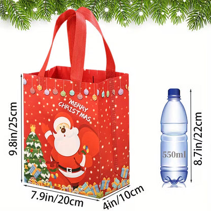 Christmas Gift Bag with Handle - Assorted Designs