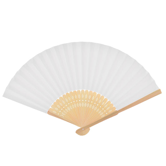 Pack of 3 Coloured Paper Fans - Choice of Colours