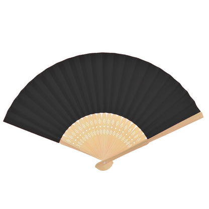 Pack of 3 Coloured Paper Fans - Choice of Colours