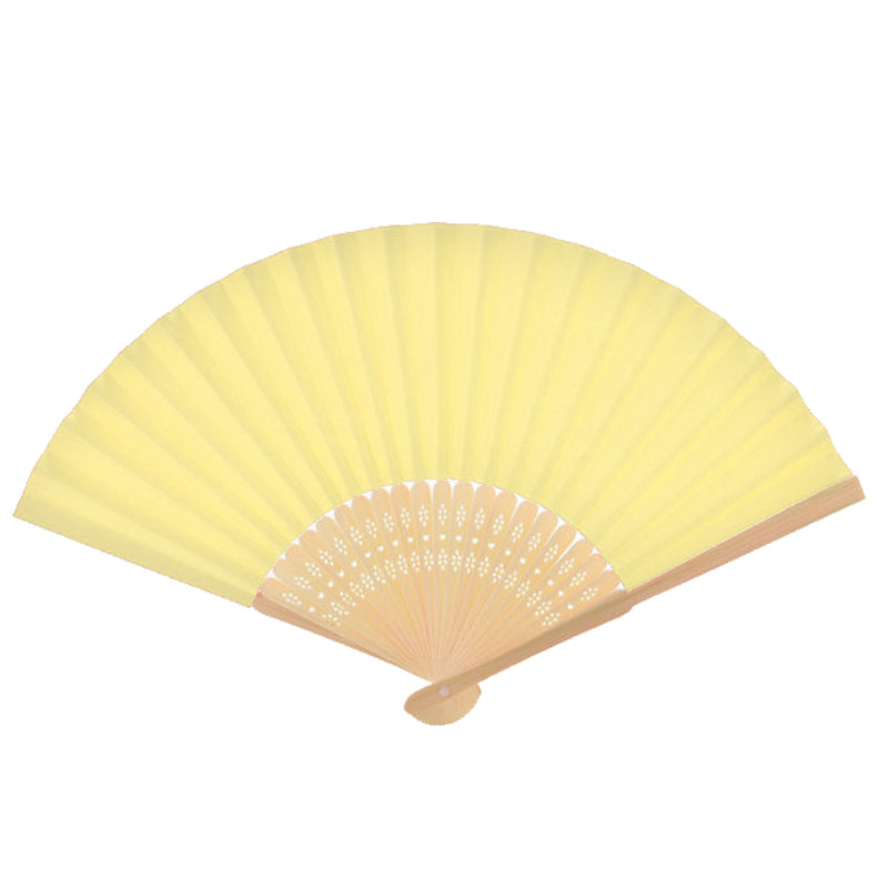 Pack of 3 Coloured Paper Fans - Choice of Colours