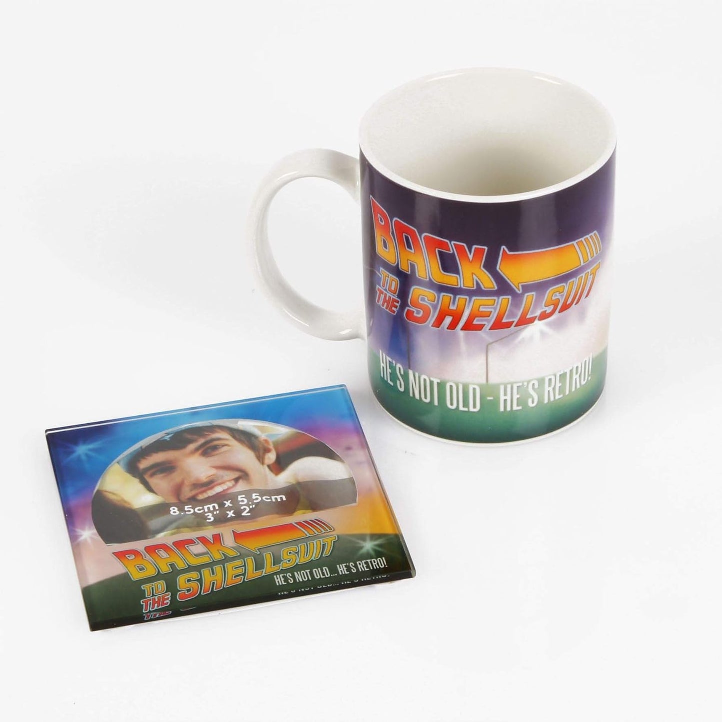 Moviecology Mug & Coaster Set  - Back to The Shellsuit
