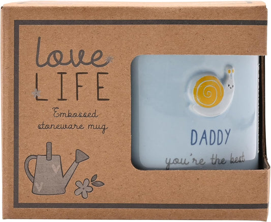 Celebrations - Love Life - 'Daddy' Father's Day/Birthday Celebration Ceramic Mug.