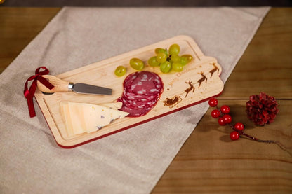 Christmas Cheese Board - Santa's Sleigh