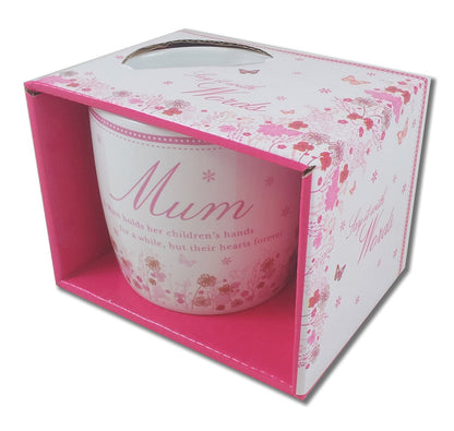 Mothers Day Gift ~ Say It With Words Mum Mug
