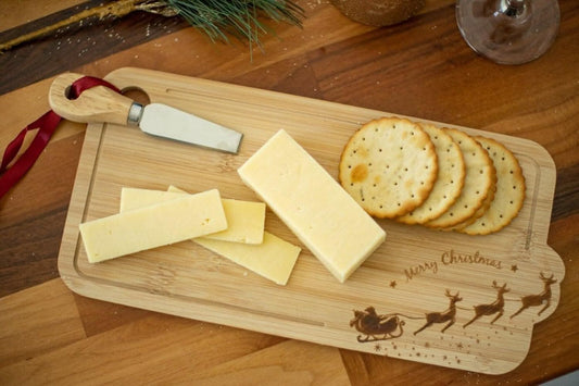 Christmas Cheese Board - Santa's Sleigh