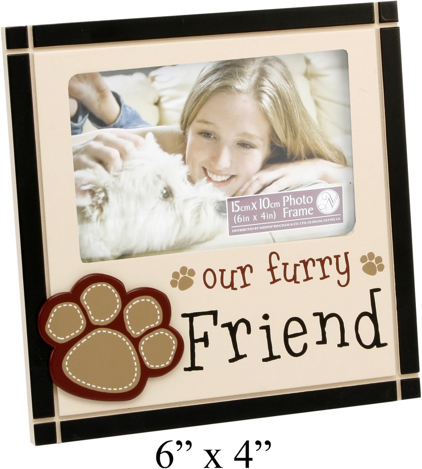 Our Furry Friend 6" X 4" Photo Picture MDF Frame