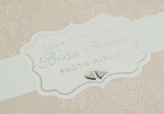 Love & Cherish Bridal Shower Photo Album Wedding Gift