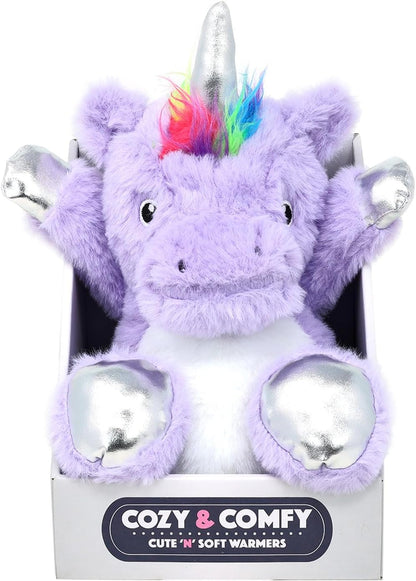 Microwave Heat Teddy Snuggle Toys for Kids - Unicorn