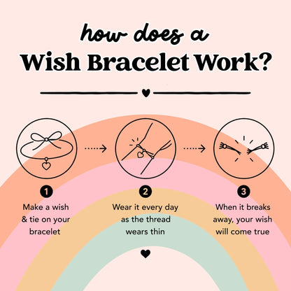 WishStrings ‘Alphabet, Letter X’ Wish Bracelet