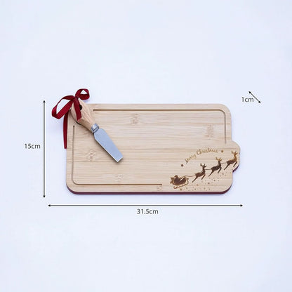 Christmas Cheese Board - Santa's Sleigh