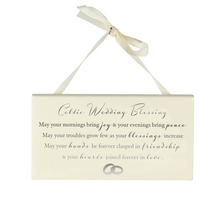 Celtic Wedding Blessing PLaque - AMORE BY JULIANA
