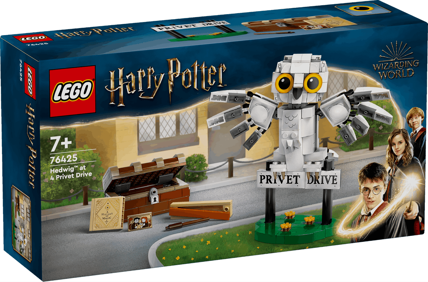 Lego Harry Potter 76425 Hedwig at 4 Privet Drive Toy for Ages 7 and Up