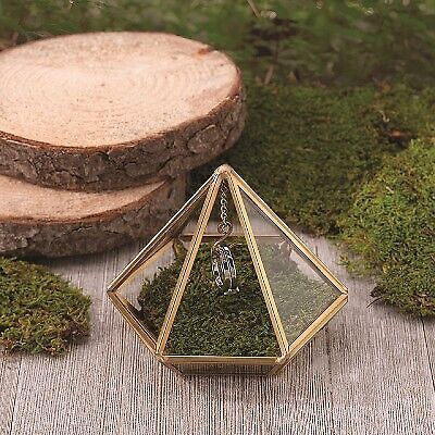 Lillian Rose Gold Hanging Prism Ring Holder