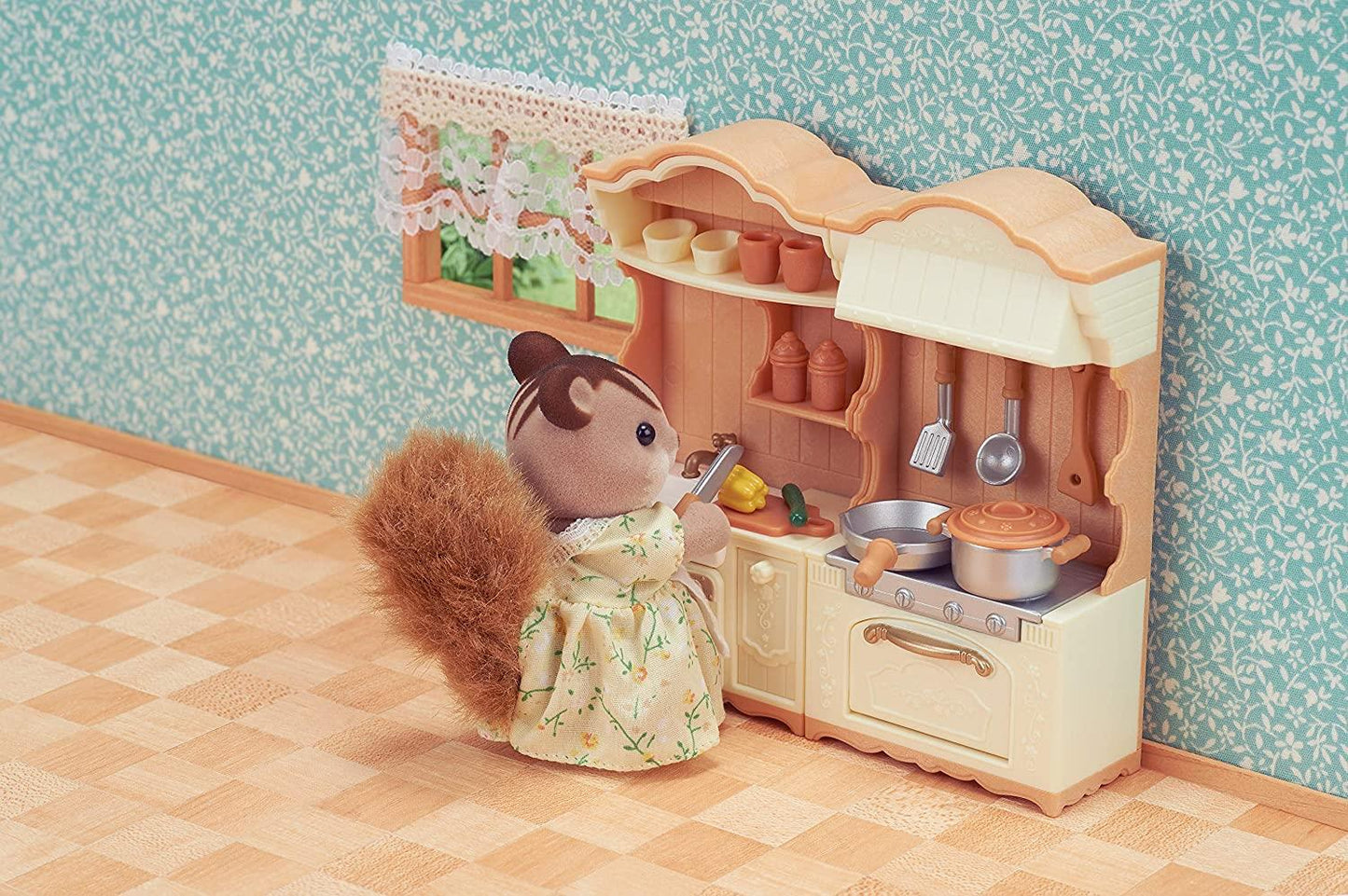 Sylvanian Families Kitchen Play Set Furniture Pack for Ages 3 and Up