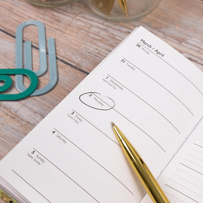 Peter Rabbit 2026 Slim Weekly Diary - Hardback Pocket Planner with Beatrix Potter Artwork