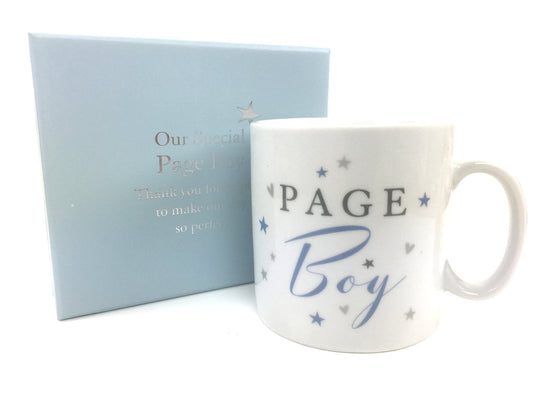 Page Boy Mug With Sentiment - Juliana Collection Gift Boxed