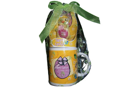 Happy Easter Chick & Novelty Mug Gift Set