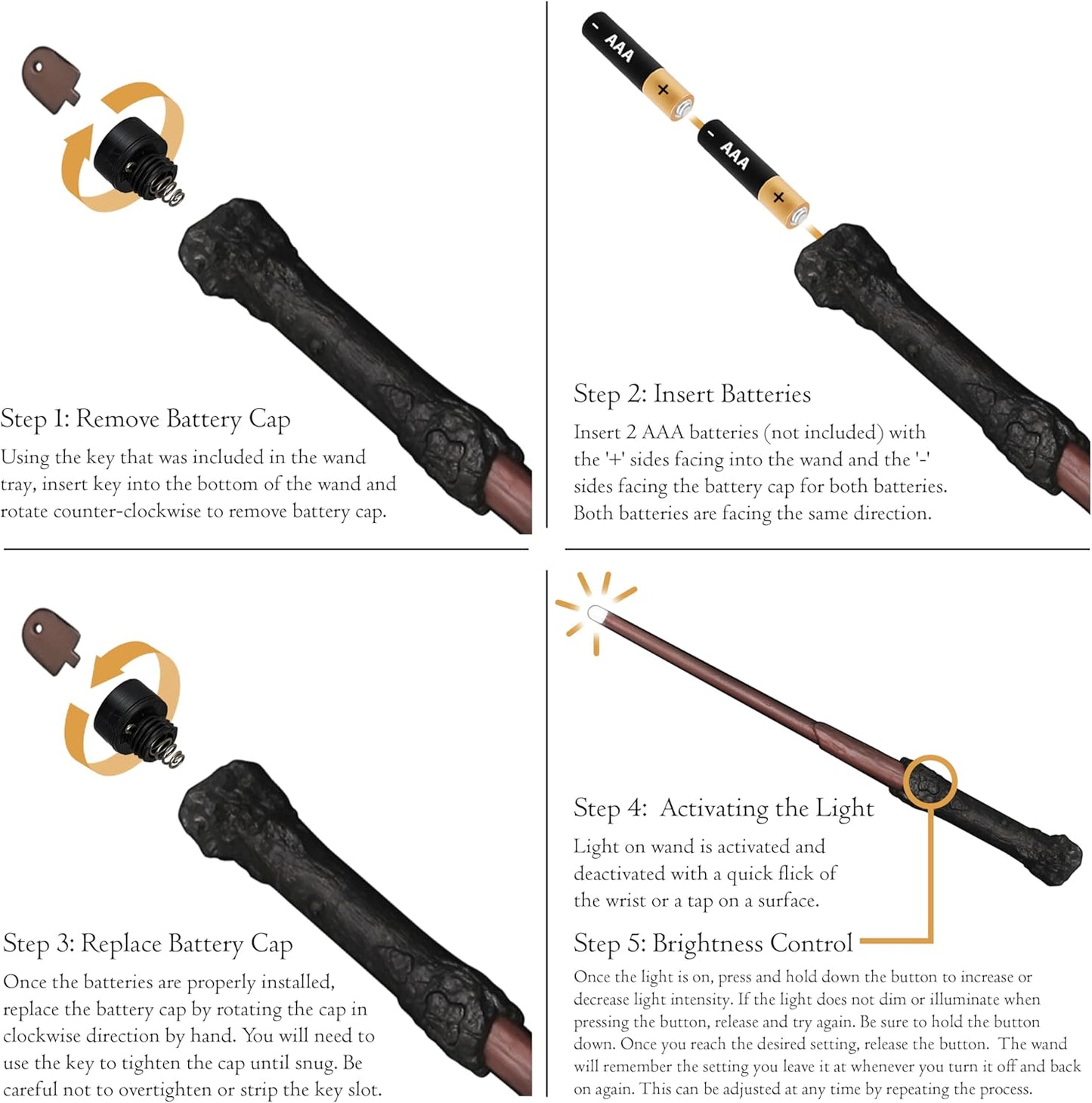 Harry Potter's Illuminating Wand - The Noble Collection