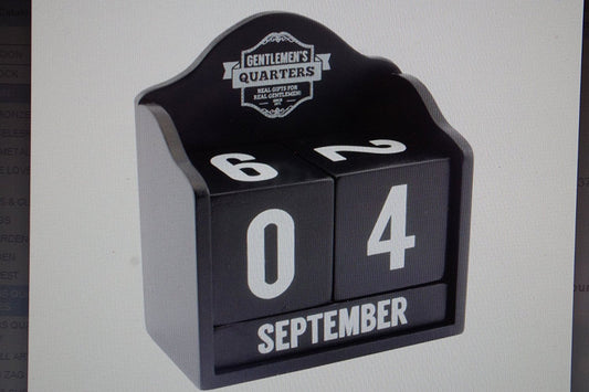 Gentlemen's Quarters Perpetual Calendar