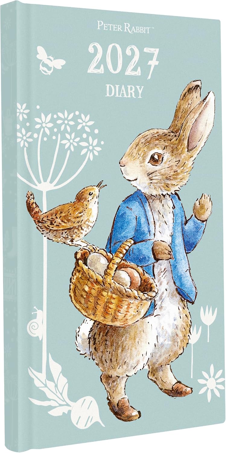 Peter Rabbit 2027 Slim Weekly Diary Pocket Planner - Week-to-View Organiser