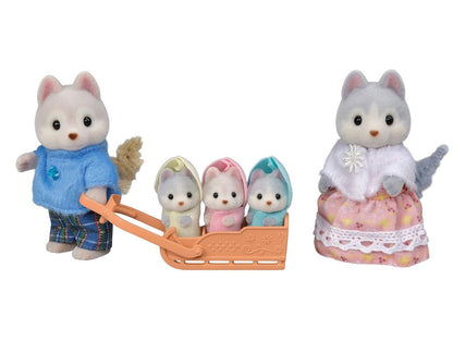 Sylvanian Families Husky Family Toy Playset for Ages 3 and Up
