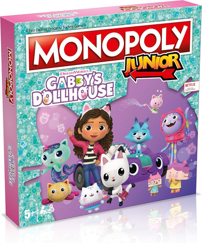 Gabby's Dollhouse Monopoly Junior