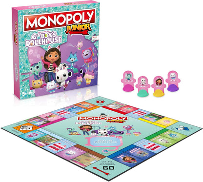 Gabby's Dollhouse Monopoly Junior
