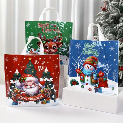 Christmas Gift Carrier Bag - Assorted Colours